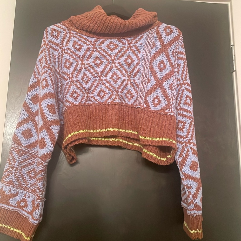 Free People Crop Sweater